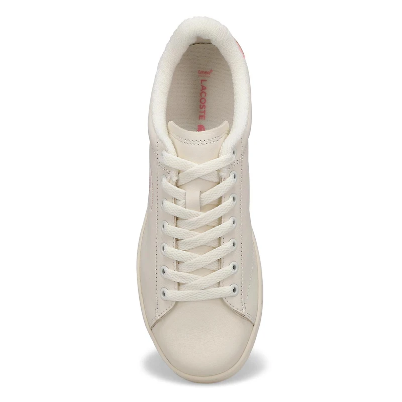 Women's  Carnaby Set Leather Sneaker - White/Gold