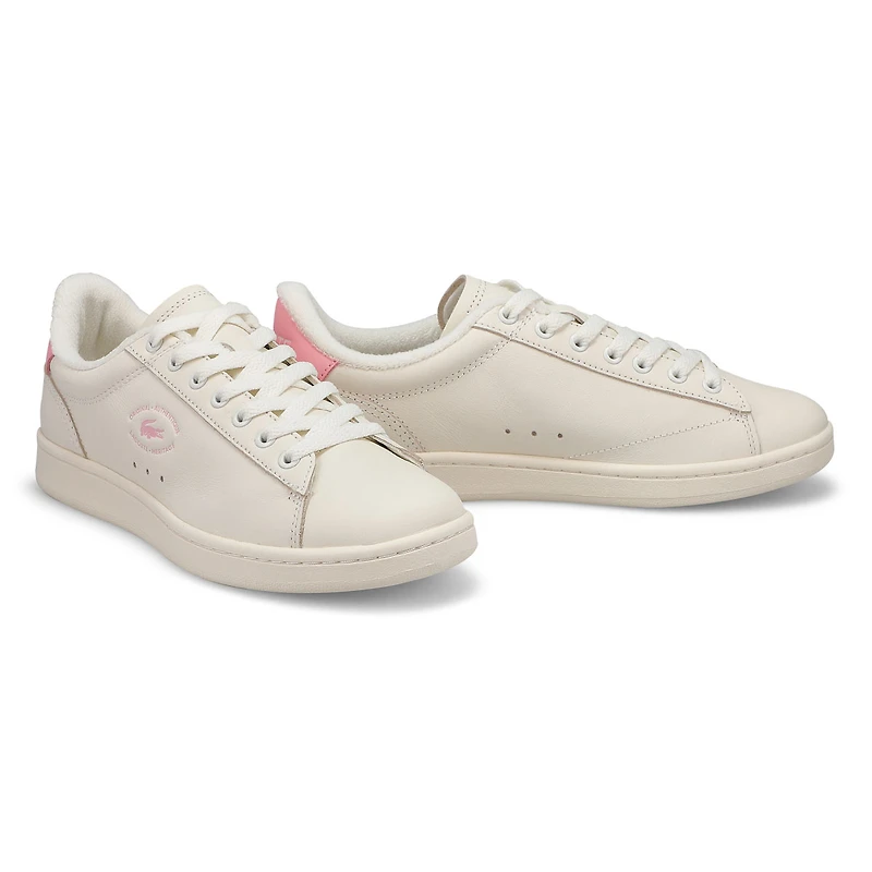 Women's  Carnaby Set Leather Sneaker - White/Gold