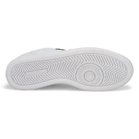 Men's T-Base Leather Fashion Sneaker - White/White