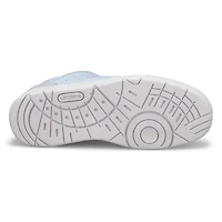 Women's Court Cage Leather Sneaker - White/White