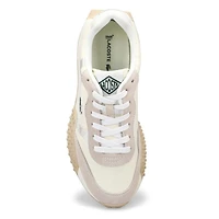 Baskets en cuir L-SPIN EVO, blanc cass, femmes