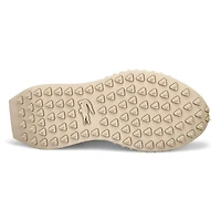 Baskets en cuir L-SPIN EVO, blanc cass, femmes