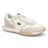 Baskets en cuir L-SPIN EVO, blanc cass, femmes