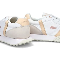 Women's L-Spin Evo Leather Sneaker - Off White