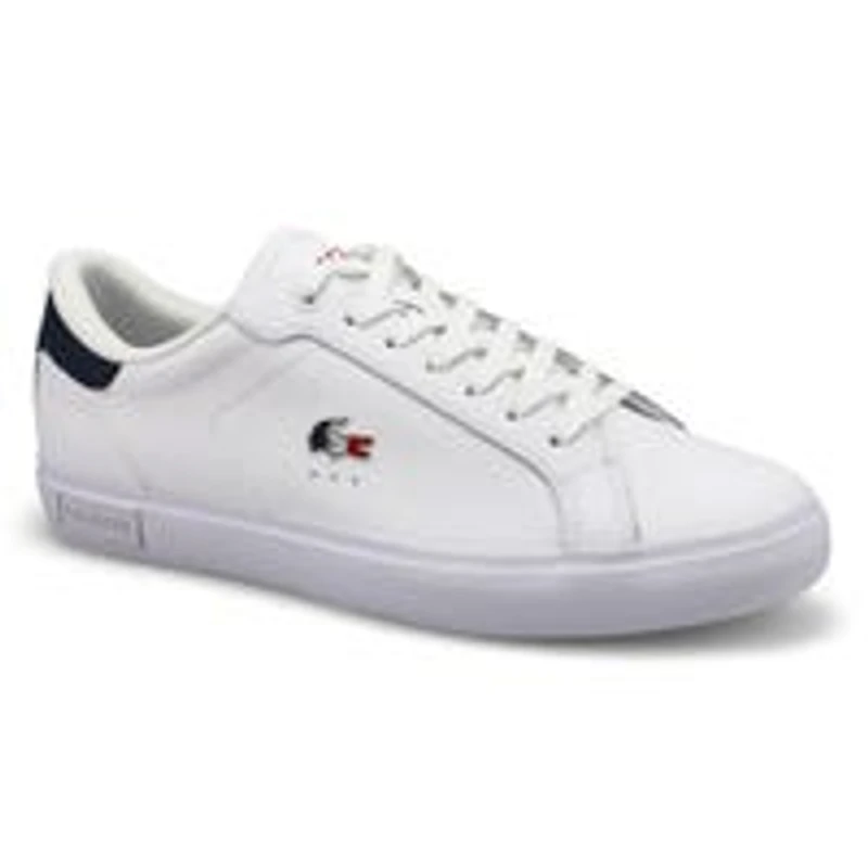 Baskets de mode  lacets POWERCOURT, blanc/marine/