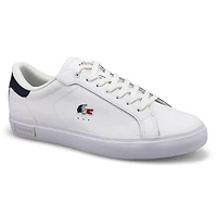 Baskets de mode  lacets POWERCOURT, blanc/marine/