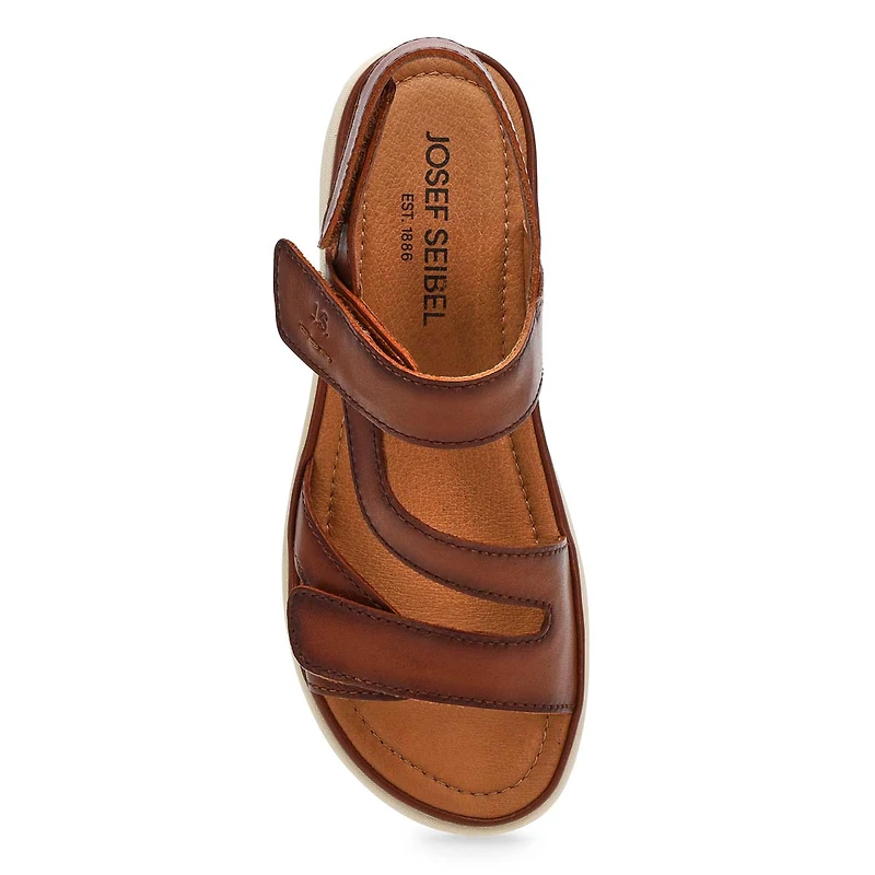 Women's  Sevran 05 Casual Wedge Sandal - Cognac