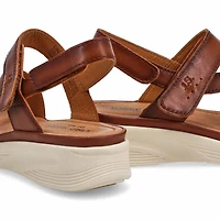 Women's  Sevran 05 Casual Wedge Sandal - Cognac
