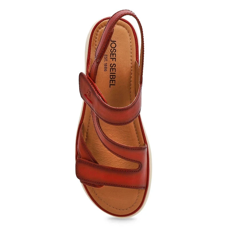 Women's  Sevran 05 Casual Wedge Sandal - Cognac