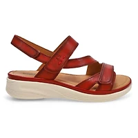 Women's  Sevran 05 Casual Wedge Sandal - Cognac