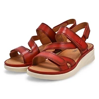 Women's  Sevran 05 Casual Wedge Sandal - Cognac