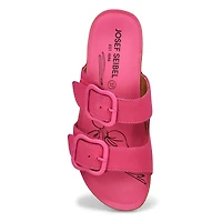 Sandale nubuck décontractée TONGA 64, noir, femmes