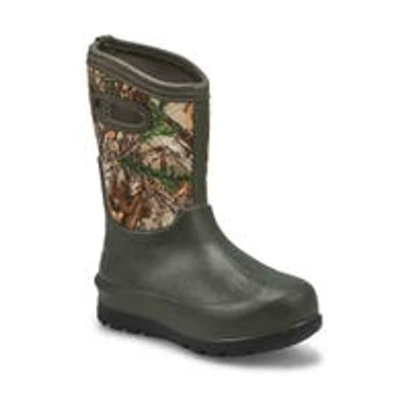 Boys' Neo Classic Real Tree Waterproof Boot - Camo