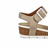 Women's  Quinn 02 Leather Wedge Sandal - Basalt Ko