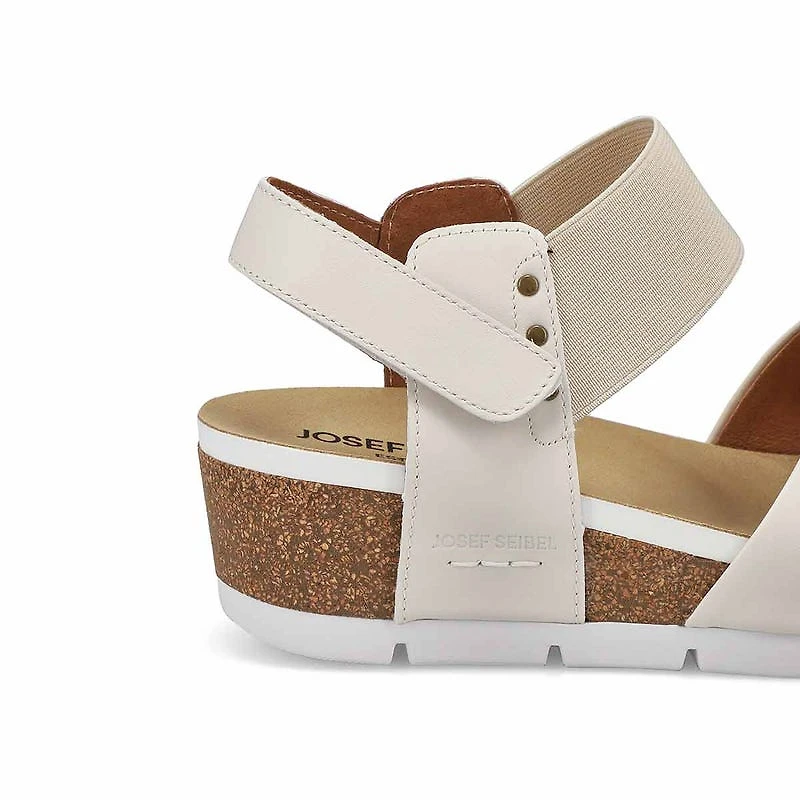 Sandale en cuir dcontracte QUINN 09, noir, femme