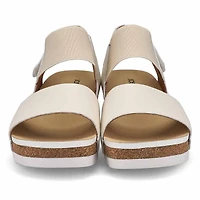 Sandale en cuir dcontracte QUINN 09, noir, femme