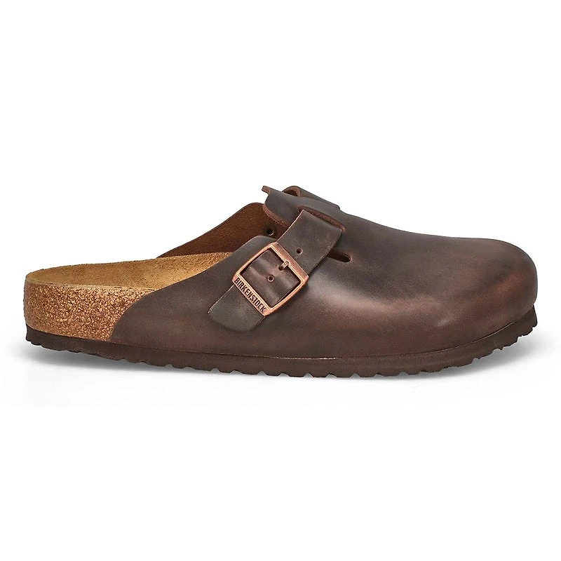Men's Boston Oiled Leather Casual Clog