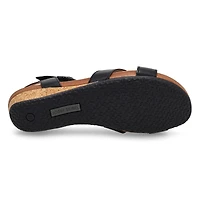Sandale dcontracte FLEUR 05, noir, femmes