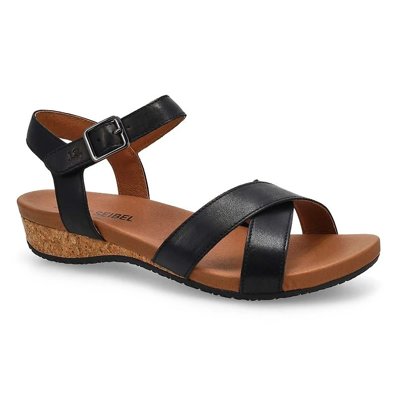 Sandale dcontracte FLEUR 05, noir, femmes