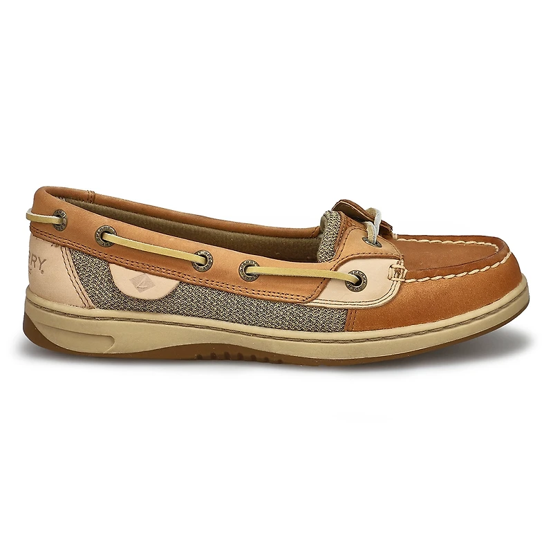 Women's Angelfish Boat Shoe - Linen/Oat