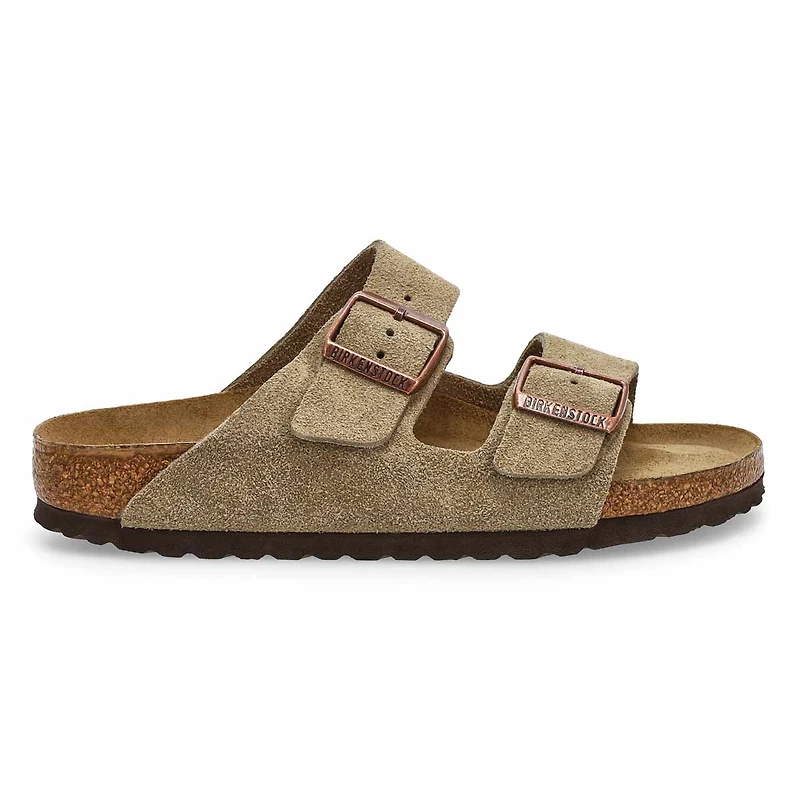 Sandale troite  2 brides avec lit de pied souple