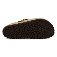 Women's  Boston Oiled Leather Casual Clog - Tobacc