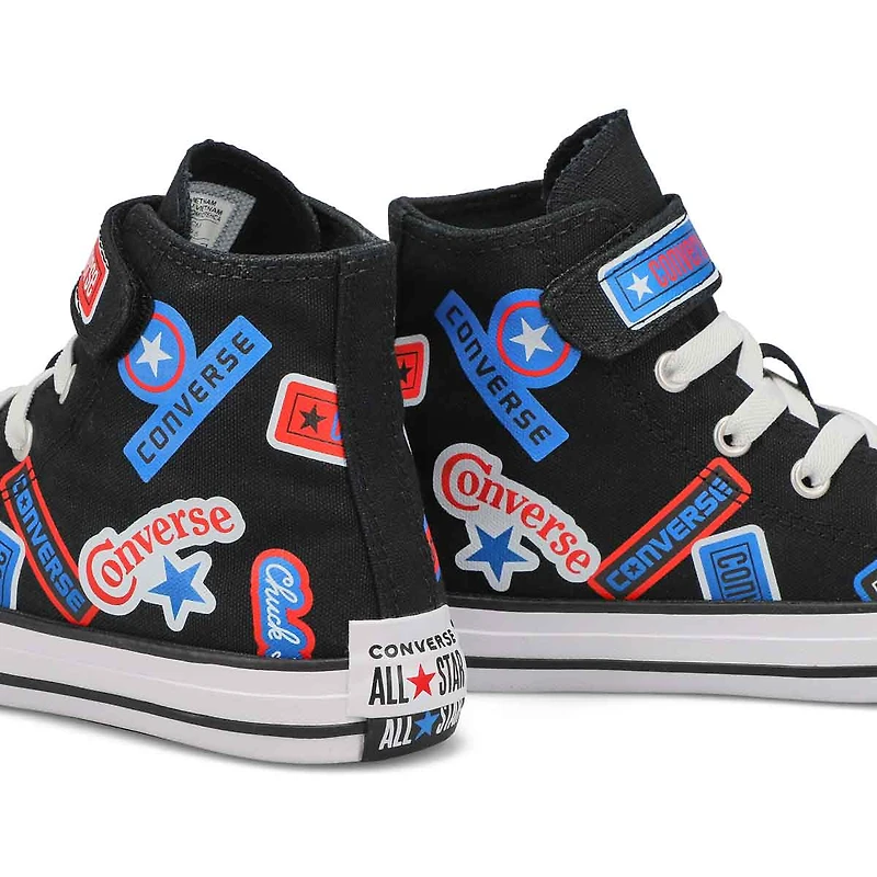Boys' Chuck Taylor All Star 1V Sticker Stash Hi To