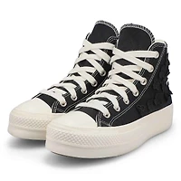 Lds Chuck Taylor All Star Lift Flower Play Platfor