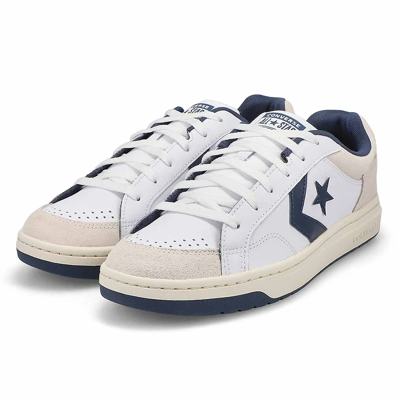 Men's Pro Blaze Court Worn Sneaker - White/Navy/Va