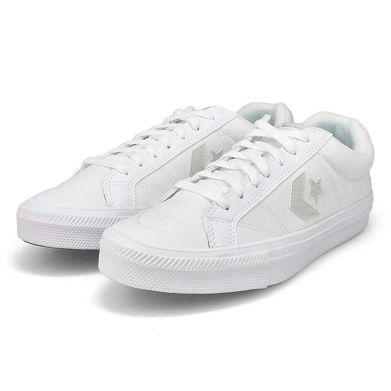 Baskets  lacets SPORT CASUAL, blanc/gris ple, ho