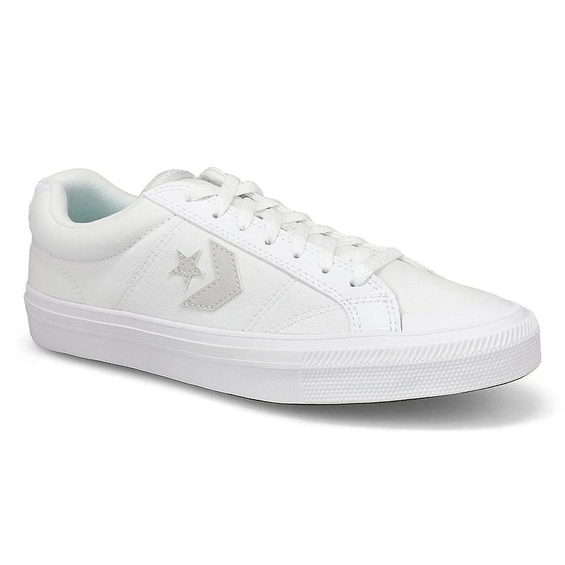 Baskets  lacets SPORT CASUAL, blanc/gris ple, ho