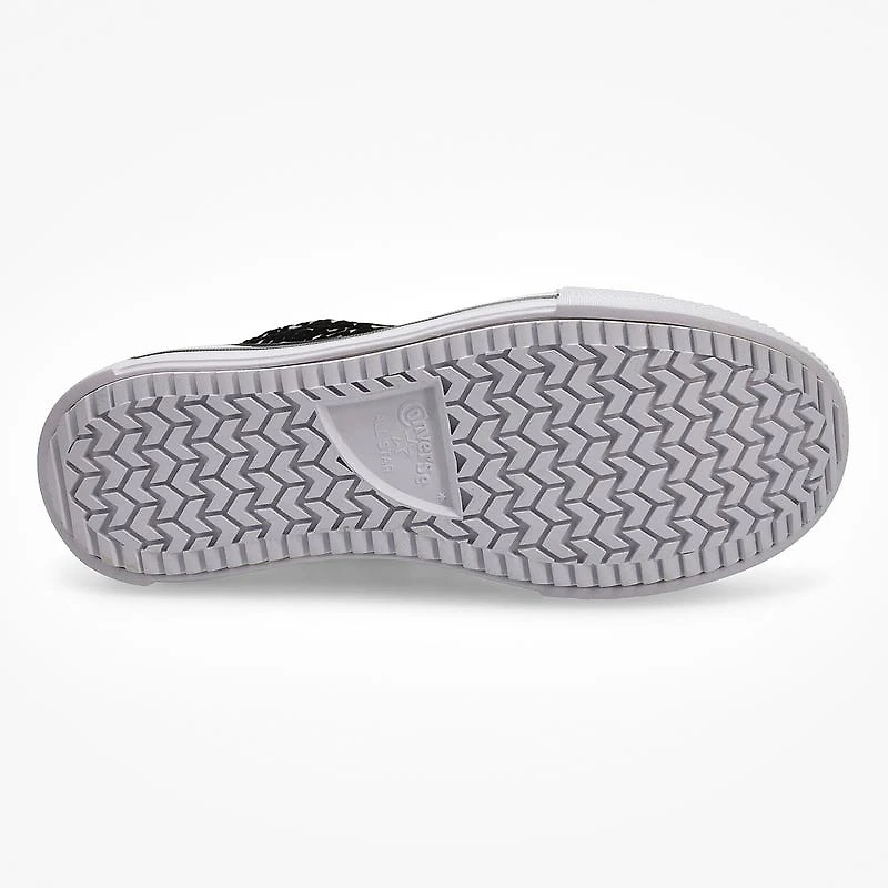 Baskets hautes CTAS LIFT DOUBLE STACK, noir/blanc,