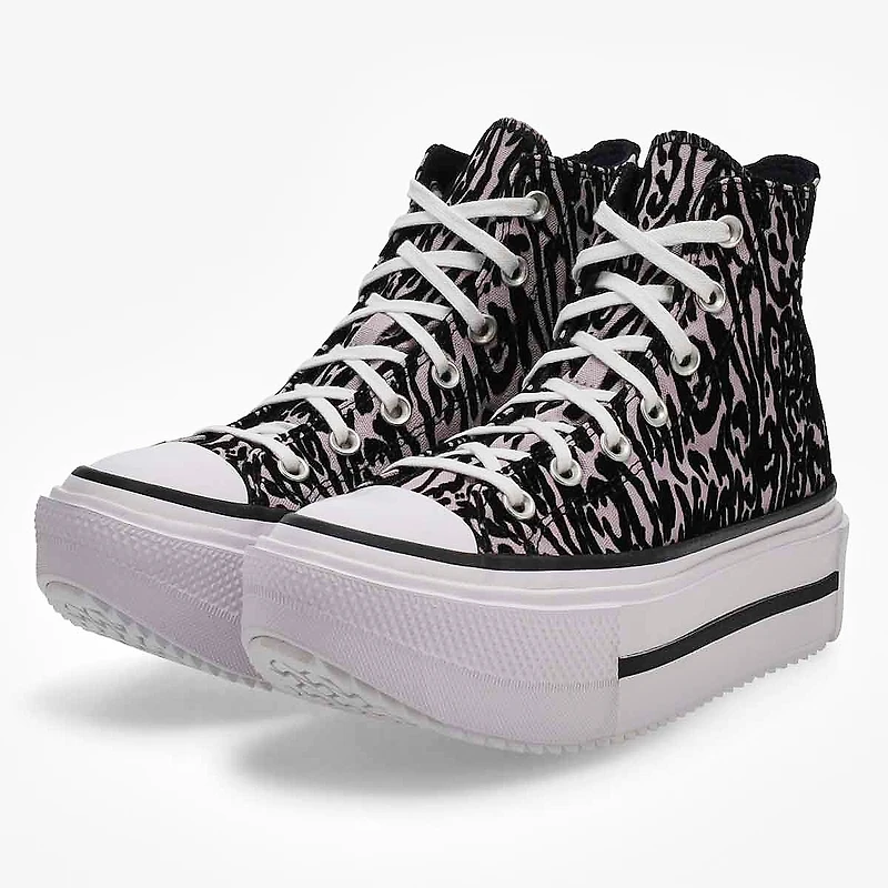 Women's Chuck Taylor All Star Leopard Double Stac