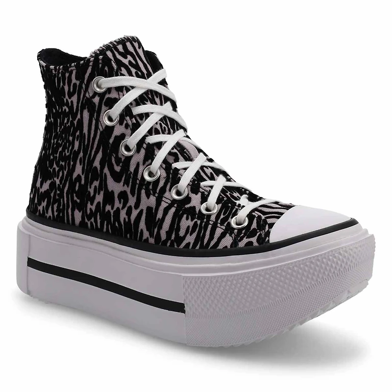 Women's Chuck Taylor All Star Leopard Double Stac