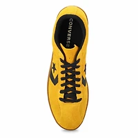 Men's Classic Trainer  Suede Sneaker - Yellow/Blac