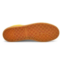 Men's Classic Trainer  Suede Sneaker - Yellow/Blac