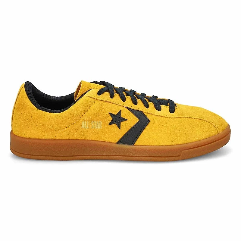 Baskets CLASSIC TRAINER SUEDE, jaune/noir/rsine,