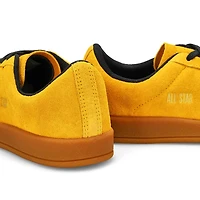 Men's Classic Trainer  Suede Sneaker - Yellow/Blac
