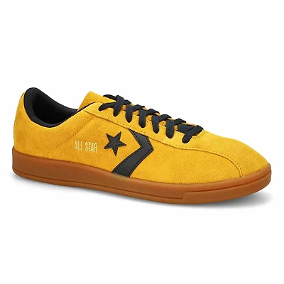 Men's Classic Trainer  Suede Sneaker - Yellow/Blac