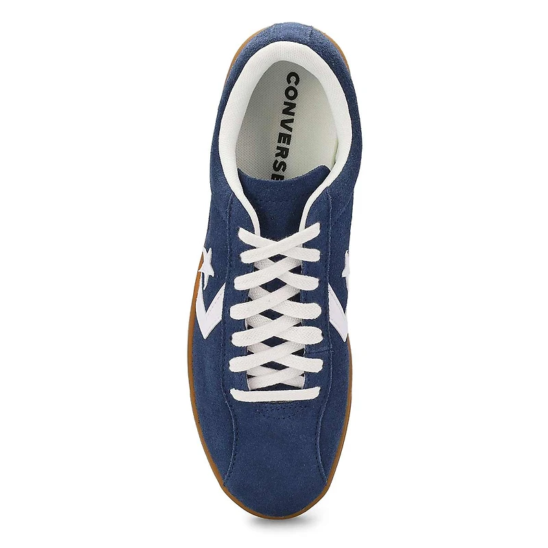 Men's Classic Trainer  Suede Sneaker - Yellow/Blac