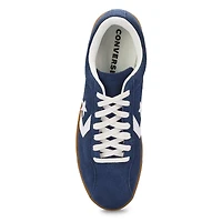 Men's Classic Trainer  Suede Sneaker - Yellow/Blac