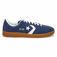Men's Classic Trainer  Suede Sneaker - Yellow/Blac