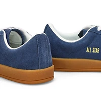 Men's Classic Trainer  Suede Sneaker - Yellow/Blac