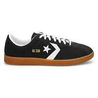 Men's Classic Trainer  Suede Sneaker - Yellow/Blac