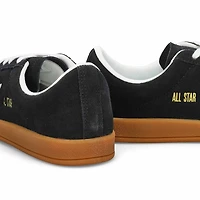 Men's Classic Trainer  Suede Sneaker - Yellow/Blac