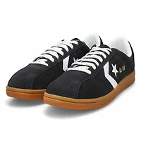 Men's Classic Trainer  Suede Sneaker - Yellow/Blac