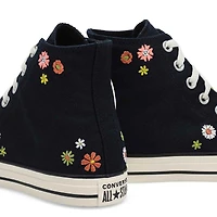 Women's CTAS Hi Top Embroidered Florals Sneaker