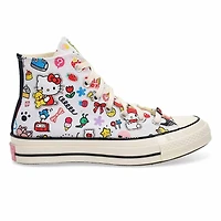 Baskets hautes CHUCK 70 HELLO KITTY, blanc/rose/ve