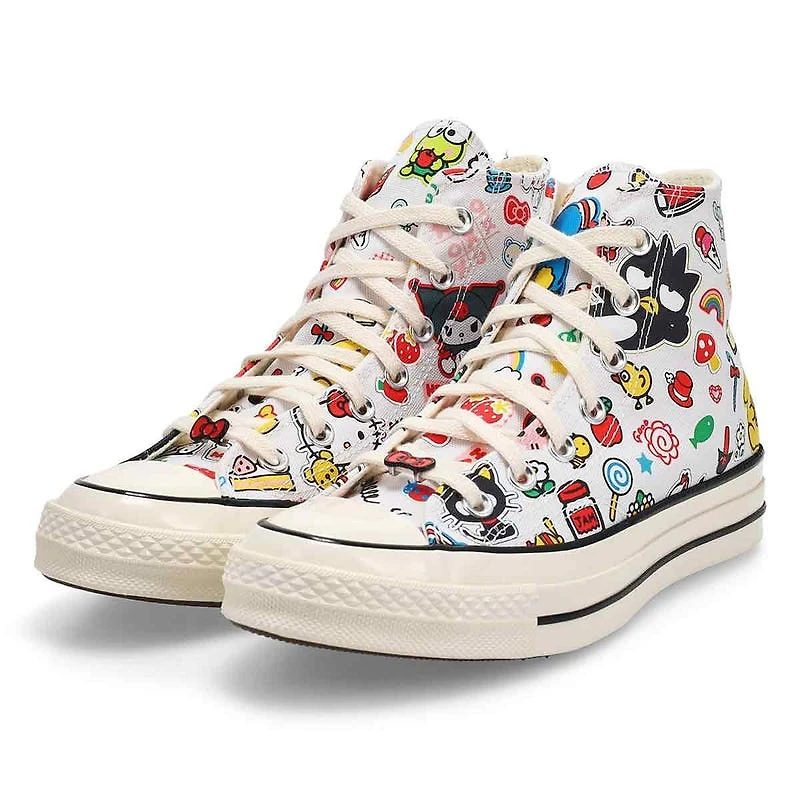 Baskets hautes CHUCK 70 HELLO KITTY, blanc/rose/ve