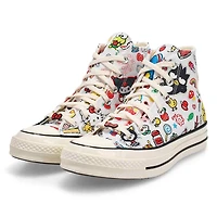 Baskets hautes CHUCK 70 HELLO KITTY, blanc/rose/ve